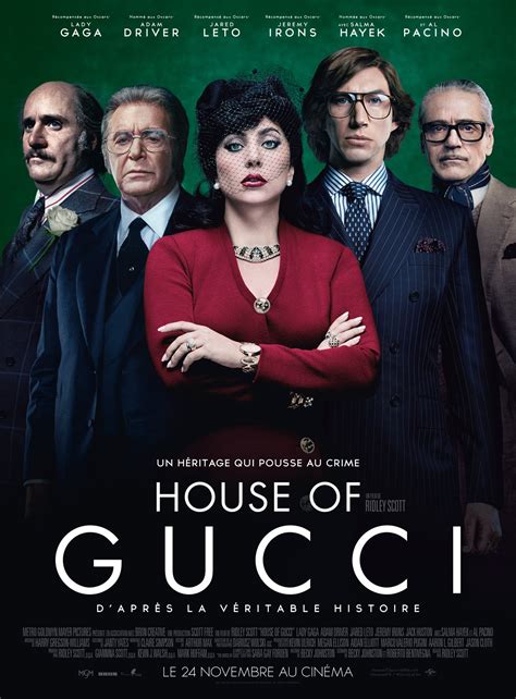 maison gucci film acteur